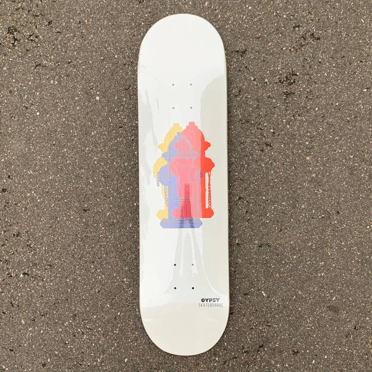 *Дека для скейтборда Gypsy Ollie the Hydrants (mult) 8.375"