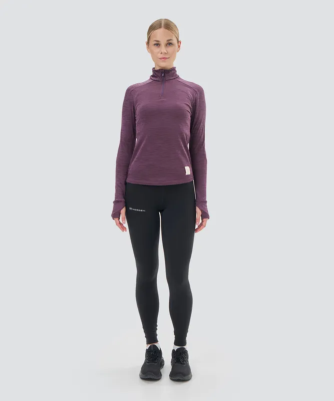 Лонгслив Nordski Impulse Plum W (38-S, Plum, , , , , )