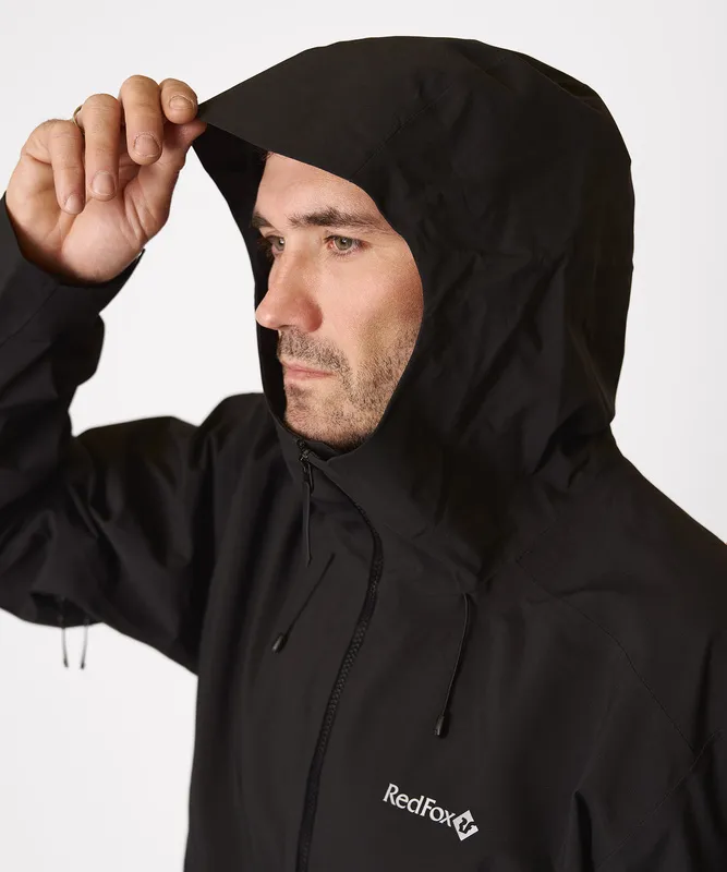Куртка outdoor rain Мужская (50, 1000/черный, , , , , )