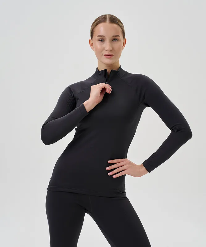 Рубашка Nordski Intense Half Zip Grey W (38-S, Grey, , , , , )