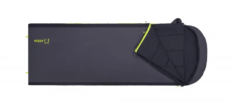 2101 ROCKY 520L -4°С 230х90 спальный мешок (-4°C, черный/графитовый правый)