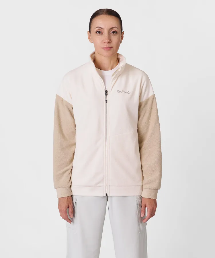 Джемпер Camp Jacket Женский (XS, 8035/белый/бежевый, , , , , )