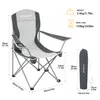 3818 Arms Chair кресло скл. cталь (84Х50Х96, черно-серый)