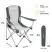 King Camp 3818 arms chair кресло скл. cталь (84х50х96, черно-серый)