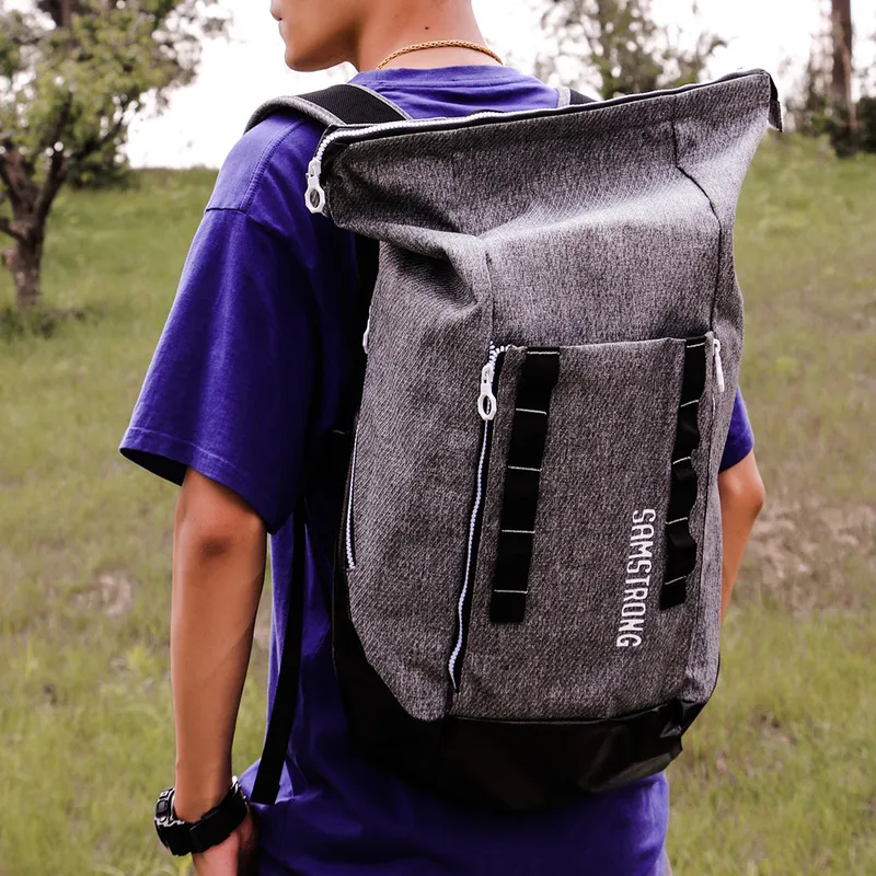 B0369 CASUAL BACKPACK Рюкзак (серый)