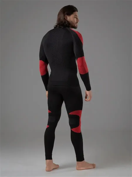 Термокомплект ALPINESPORTS муж. (S, Черный/красный, , , , , )