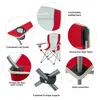 3818 Arms Chair кресло скл. cталь (84Х50Х96, черно-серый)