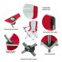 King Camp 3818 arms chair кресло скл. cталь (84х50х96, черно-серый)