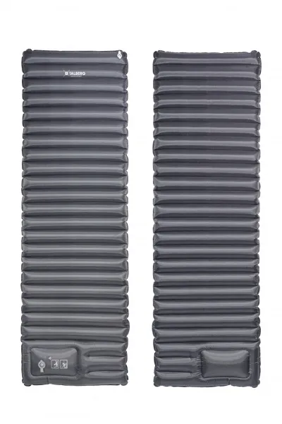 Talberg luxor air grey mat коврик надувной (185х60х8,оливковый)