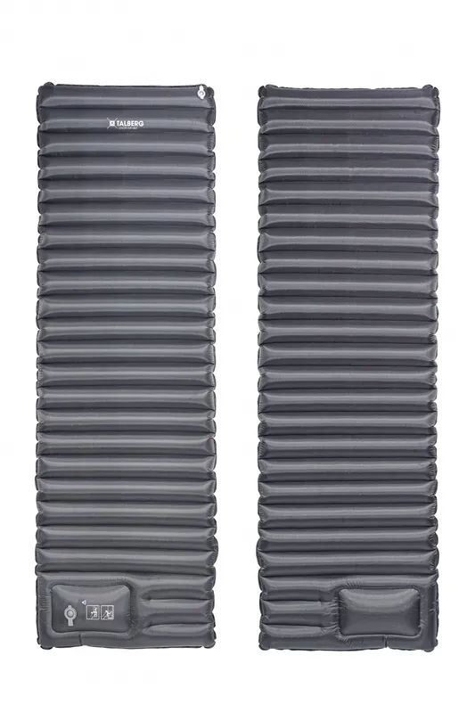 Talberg luxor air grey mat коврик надувной (185х60х8,оливковый)