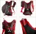 B0462 CYCLING BAG Рюкзак (черный/красный)