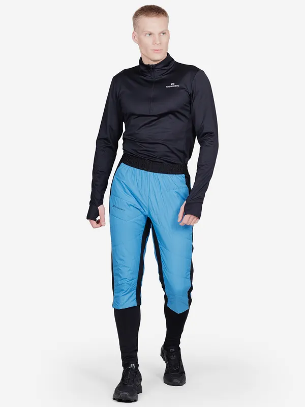 Капри Nordski Hybrid Light Blue/Black (48-M, Light Blue/Black, , , , , )