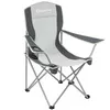 3818 Arms Chair кресло скл. cталь (84Х50Х96, черно-серый)