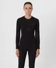 Первый слой фуфайка с длинным рукавом Active Seamless Женская (XS-S, 1000/черный, , , , , )