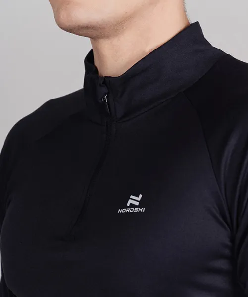 Лонгслив Nordski Pro Hand Black (46, Black, , , , , )