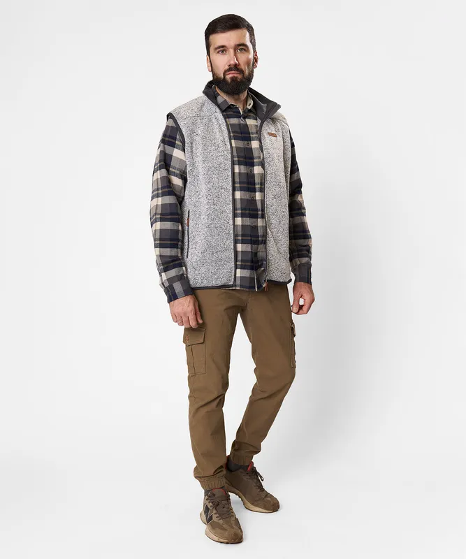 Жилет Tweed Мужской (XXL, 7000/св.серый, , , , , )