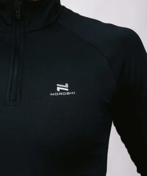 Лонгслив Nordski Pro Hand Black W (38, Black, , , , , )