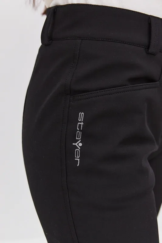 *Брюки 23-24520 Soft Shell жен. (44, 10 Черный, 170, , , , )
