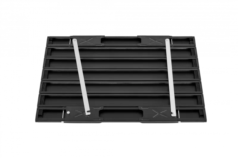 2403 MINI ALUNIUM TABLE L стол скл. алюм (серебристый)