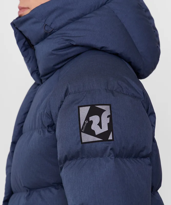 Пальто пуховое Ester VI Женское (XL, 9700/деним, , , , , )