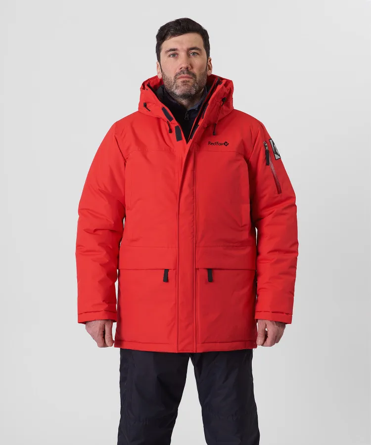 Куртка утепленная Snow Man lV Мужская (XXL, 1300/красный, , , , , )