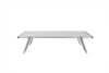 2403 MINI ALUNIUM TABLE L стол скл. алюм (серебристый)