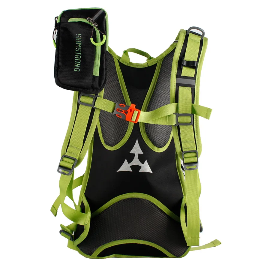 B0462 CYCLING BAG Рюкзак (черный/красный)