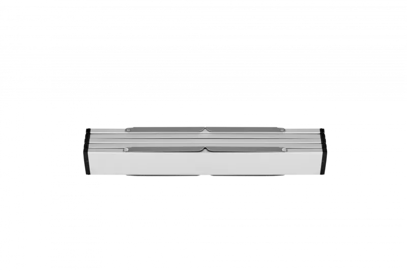 2401 MINI ALUNIUM TABLE S стол скл. алюм (серебристый)