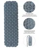 1008 MATTRESS коврик надувной (св. серый, 189х58х6 см)