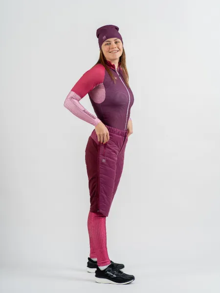 *Шорты NONAME SKI SHORTS 24 WOS WINE RED/DK RASBERRY (4-S, WINE RED/DK RASBERRY, , , , , )