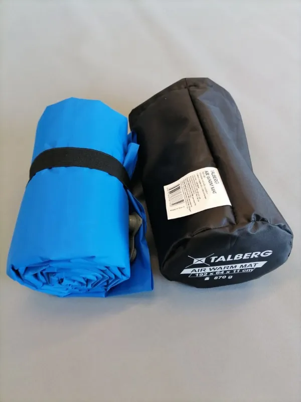 AIR WARM MAT коврик надувной с утеплителем (192х64х11, синий)
