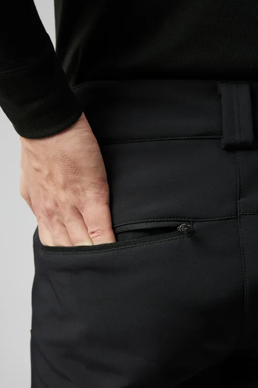 *Брюки 24-24902 Soft Shell муж. (48, 10 Черный, 176, , , , )