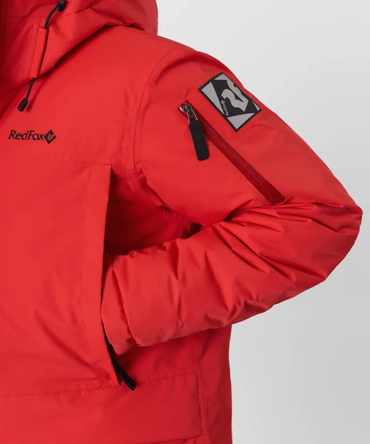 Куртка утепленная Snow Man lV Мужская (XXL, 1300/красный, , , , , )