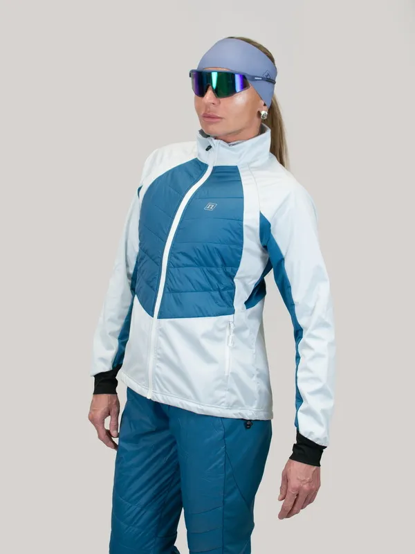 *Куртка NONAME HYBRID JACKET LIGHT BLUE/PETROL BLUE WOS (7-XL, LIGHT BLUE/PETROL BLUE WOS, , , , , )