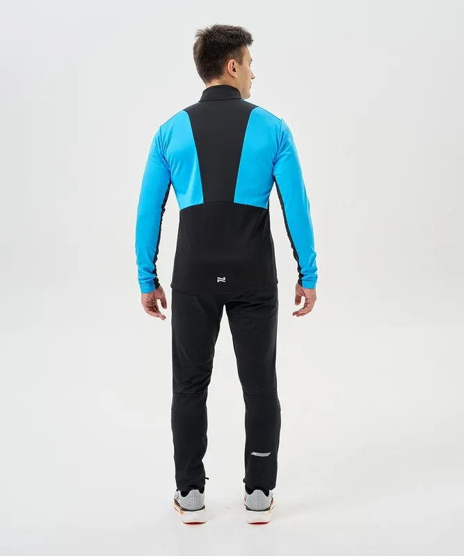 Тренировочная куртка Nordski Advance Light Blue/Black (48-M, Light Blue/Black, , , , , )
