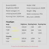 V380 Multi-functional outdoor work light фонарь (синий)