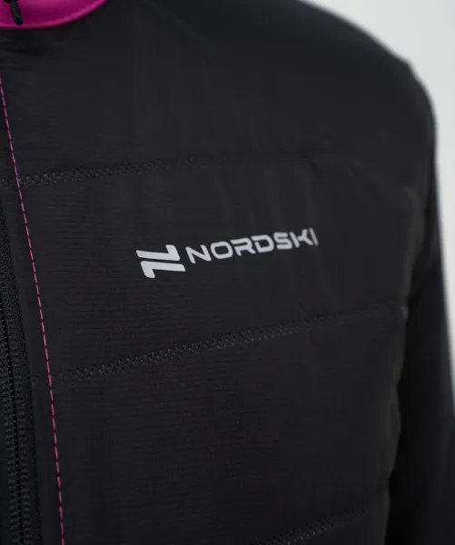 Куртка Nordski Hybrid Pro 2.0 Fuchsia/Black W (38-S, Fuchsia/Black, , , , , )
