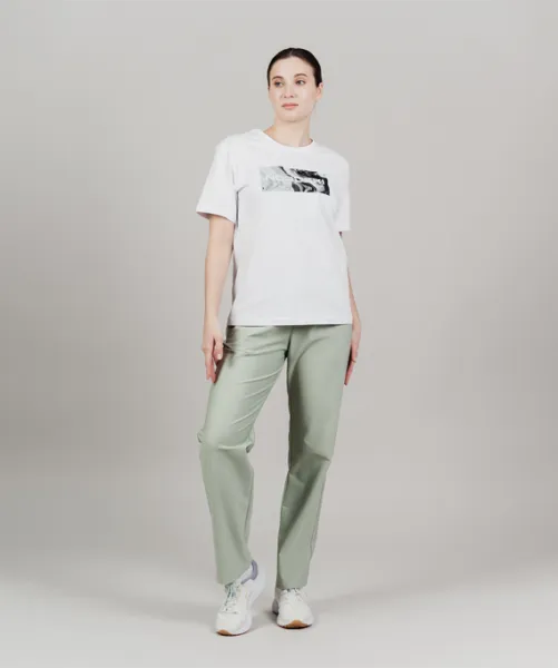 Футболка Nordski Simple Logo White W (36, White, , , , , )