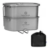 Cook 'n' Escape ca2117 titanium canteen mesh kit набор походной посуды