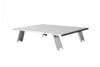 2403 MINI ALUNIUM TABLE L стол скл. алюм (серебристый)