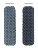 1008 MATTRESS коврик надувной (св. серый, 189х58х6 см)