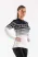 Термобелье футболка COZY FAIRISLE CREW NECK женская (L, 020 Black, , , , , )