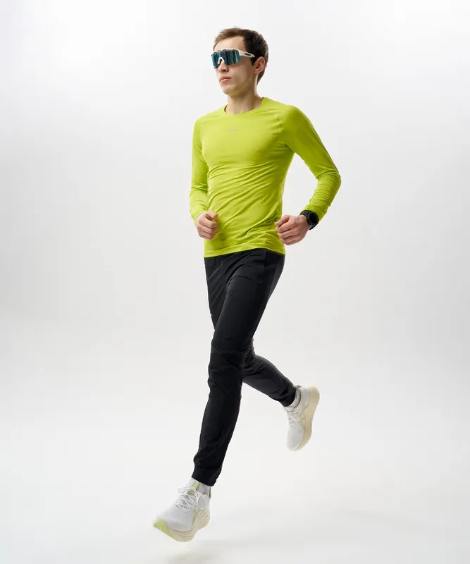 Футболка Nordski Pro Lime с длинным рукавом (44-XS, Lime, , , )