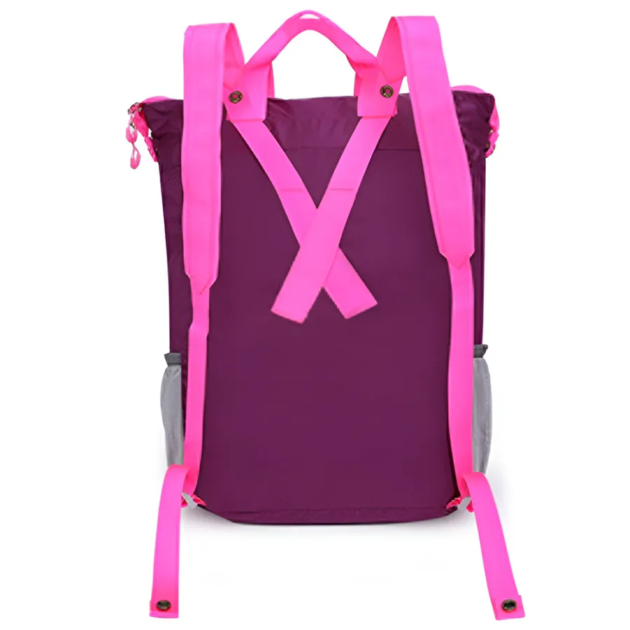 B0255 ULTRA-LIGHT BACKPACK склад. сумка-рюкзак (фиолетовый)