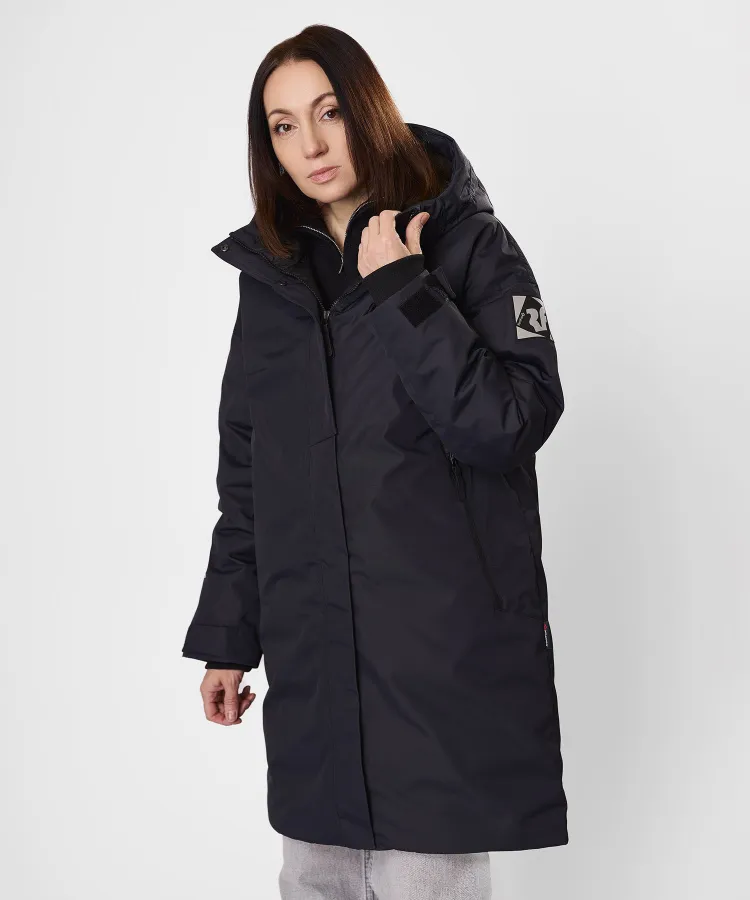 Пальто пуховое Urban Fox VI Женское (XL, 1000/черный, , , , , )