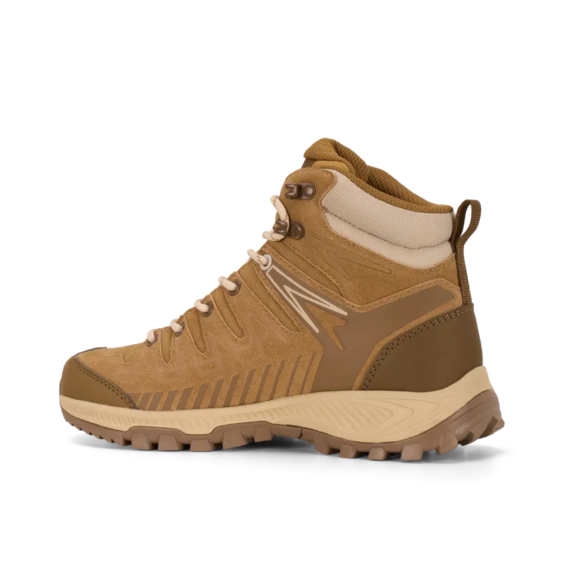 Ботинки THUNDER LEATHER W'S MID WP (40.5, BRONZE / CREAM, , , , , )