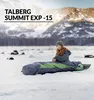 SUMMIT EXP -18°C спальный мешок (-18С, серый/фиолетовый правый)