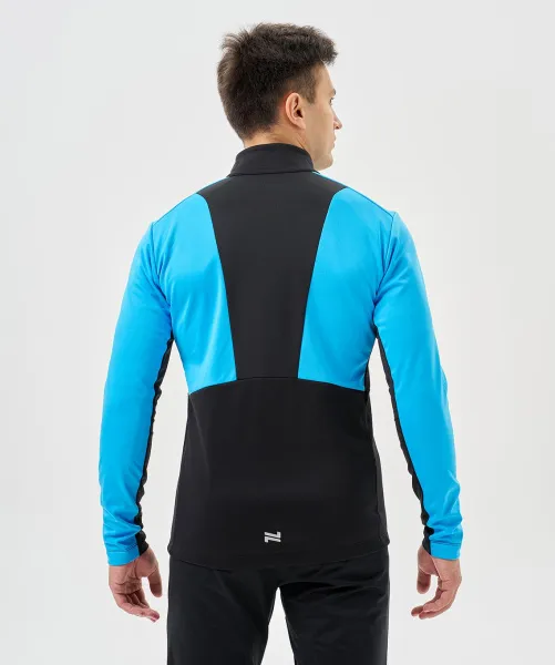 Тренировочная куртка Nordski Advance Light Blue/Black (48-M, Light Blue/Black, , , , , )