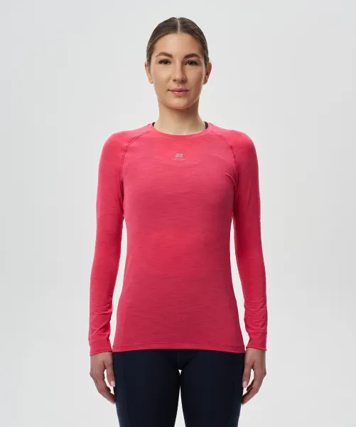 Футболка Nordski Pro Magenta W с длинным рукавом (36-XS, Magenta, , , )