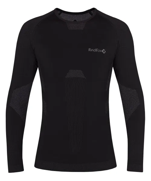 Первый слой фуфайка с длинным рукавом Active Seamless Женская (S-M, 1000/черный, , , , , )